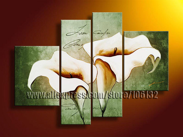 Calla Lily Oil Painting at PaintingValley.com | Explore collection of ...