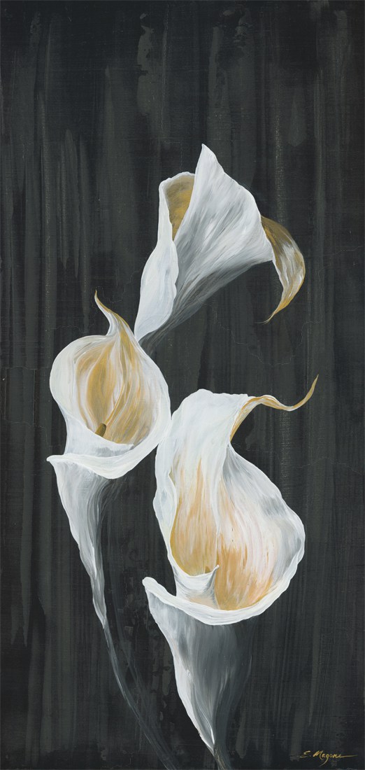 522x1100 Calla Lily Wall Art Prints By Emily Magone Calla - Calla Lily Painting