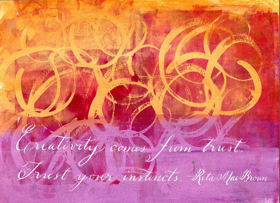 Calligraphy Painting at PaintingValley.com | Explore collection of ...