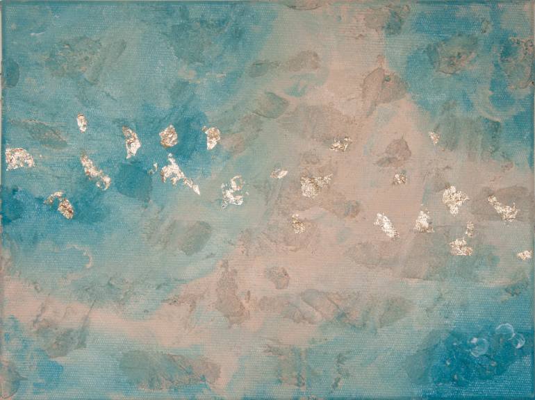 770x576 Saatchi Art Calming Abstract Painting Cloudy Atlas, Abstract - Calming Painting