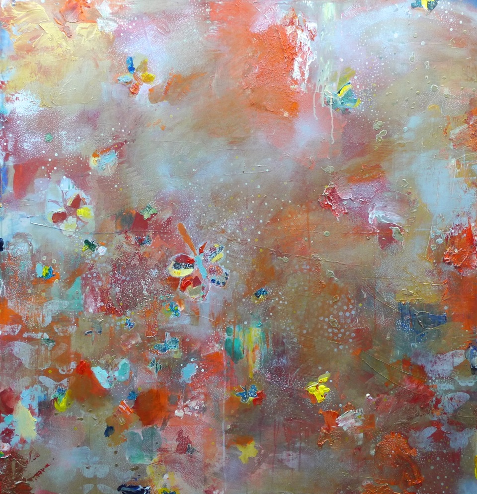 960x994 Toda's Calming Infusion Of Color Ziagallery - Calming Painting