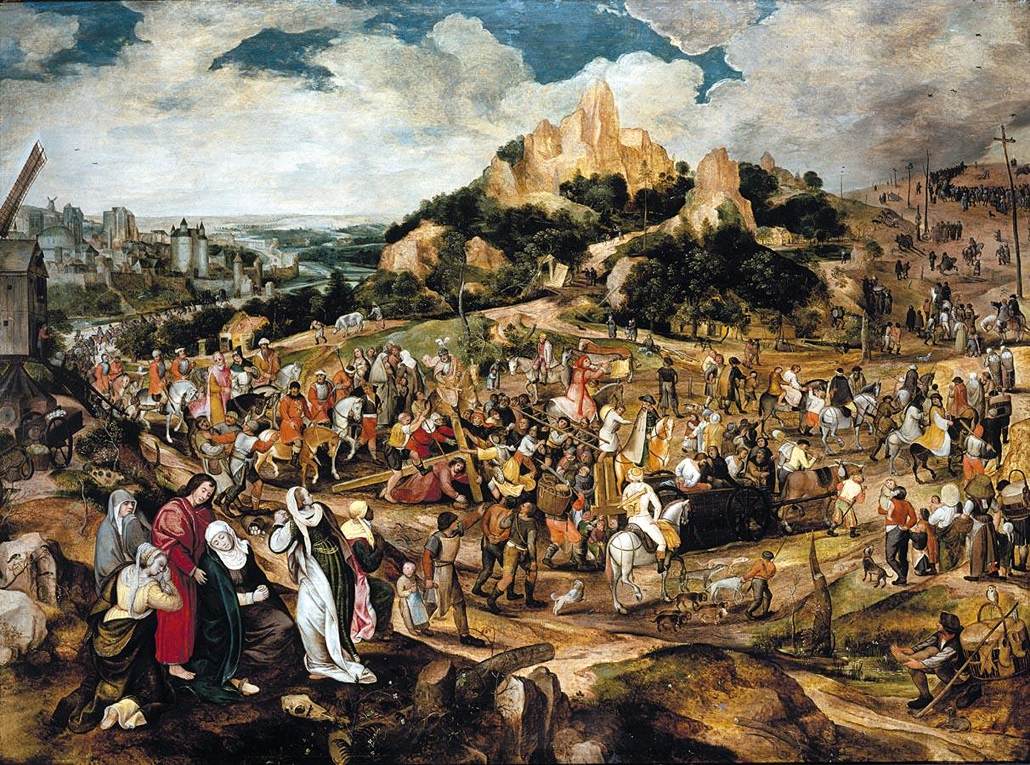 1030x765 The Road To Calvary The Bible Through Artists' Eyes - Calvary Painting