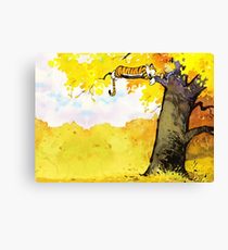 210x230 Calvin And Hobbes Canvas Prints Redbubble - Calvin Hobbes Painting