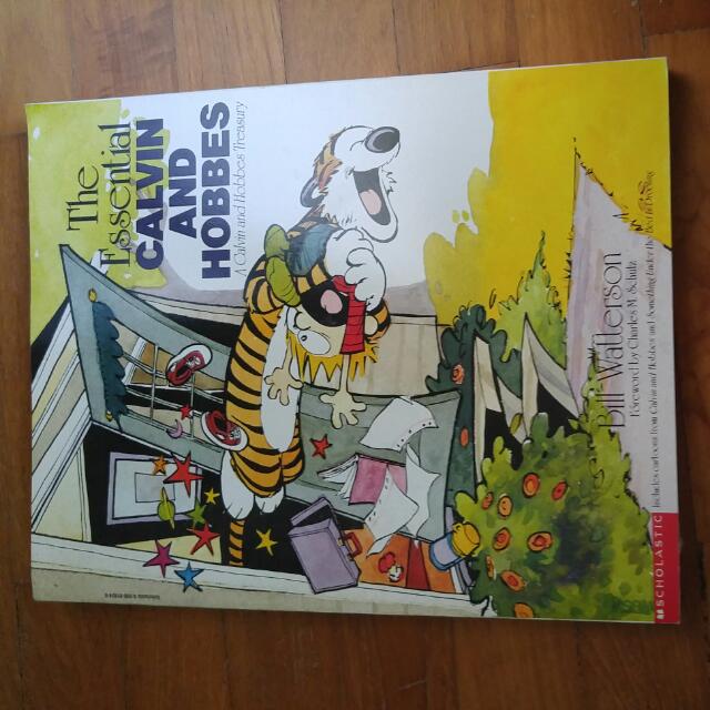 640x640 Calvin Amp Hobbes Comic Book, Books Amp Stationery On Carousell - Calvin Hobbes Painting