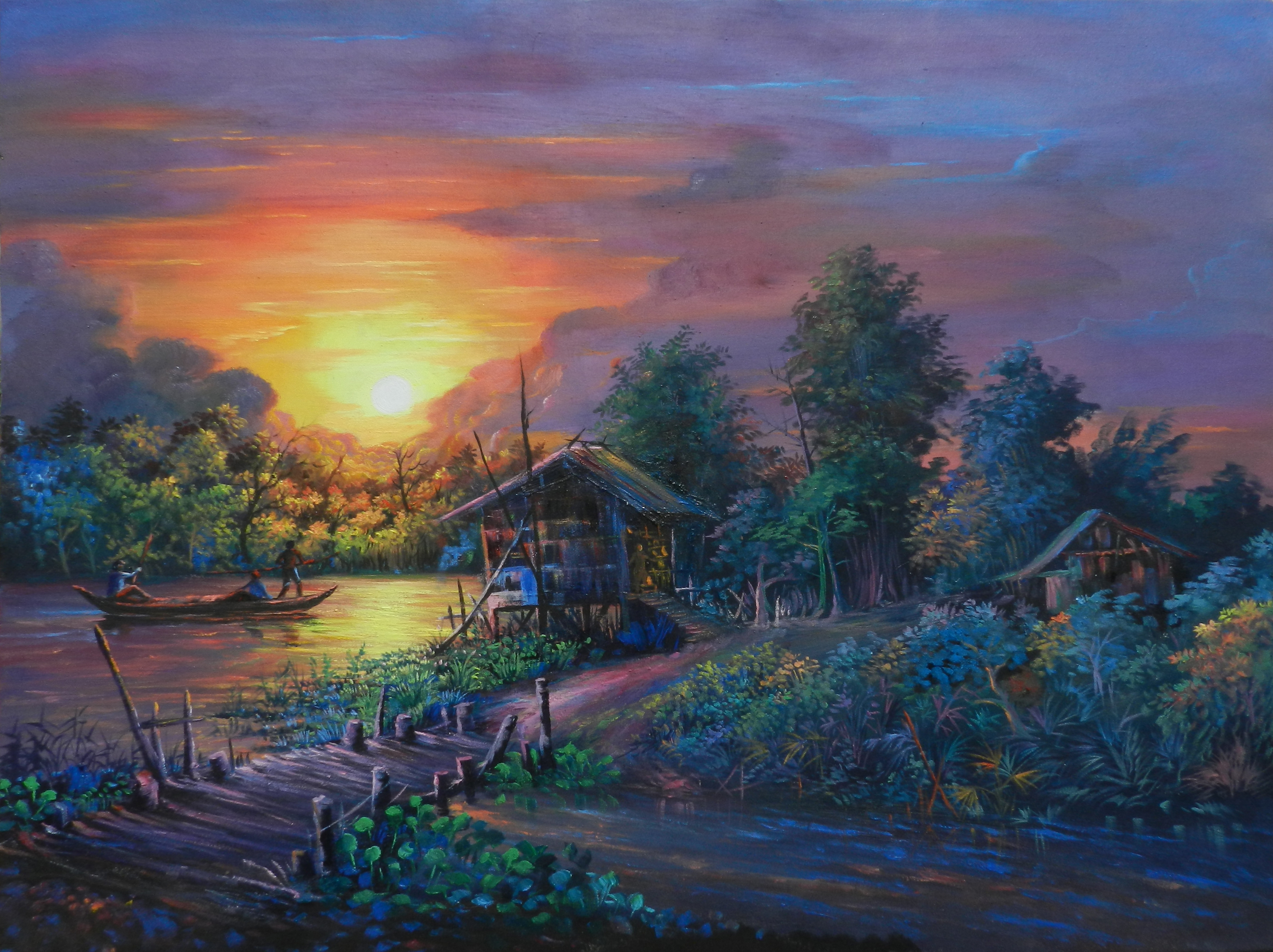 Cambodia Painting at Explore collection of