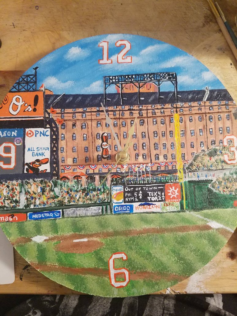 774x1032 Oriole Park - Camden Yards Painting