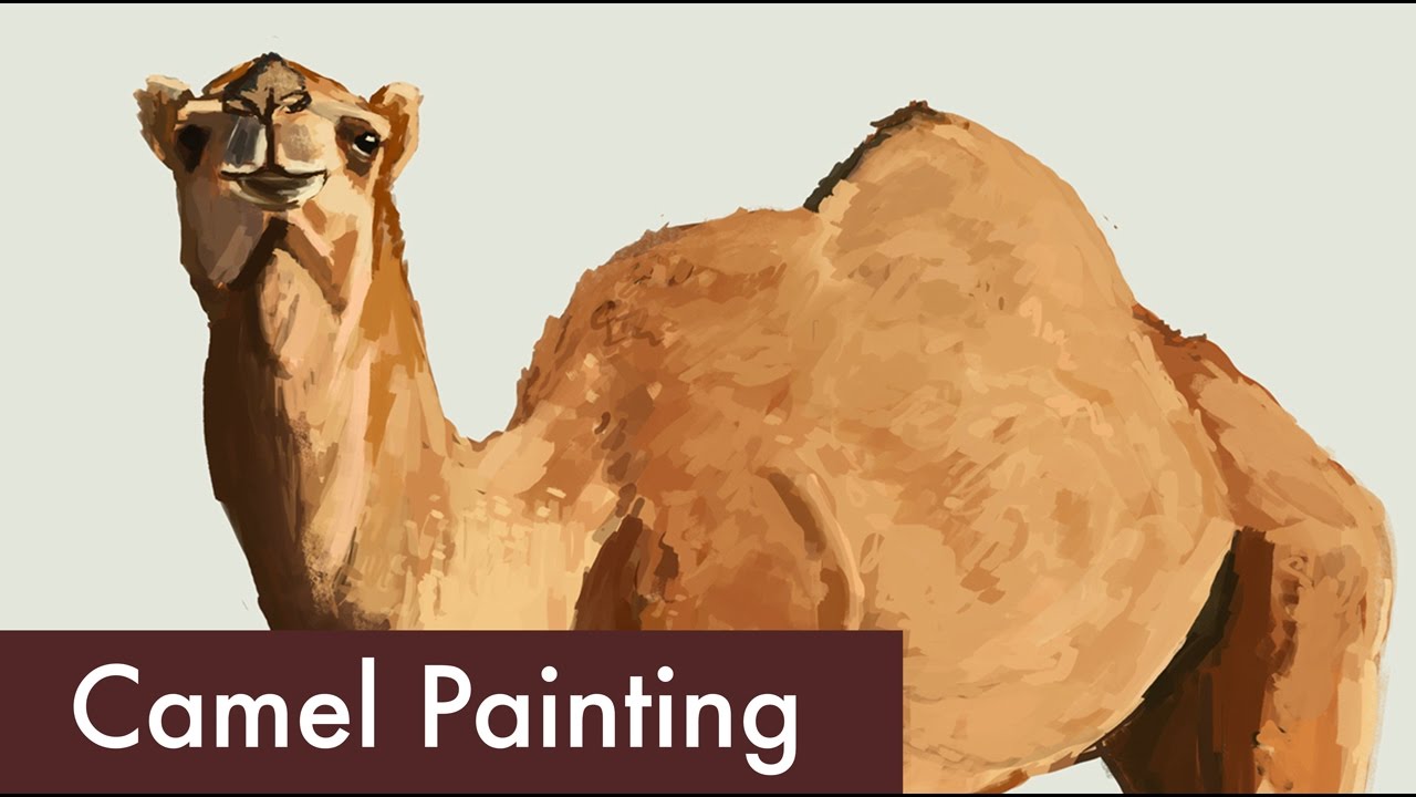 1280x720 How To Paint A Camel - Camel Painting