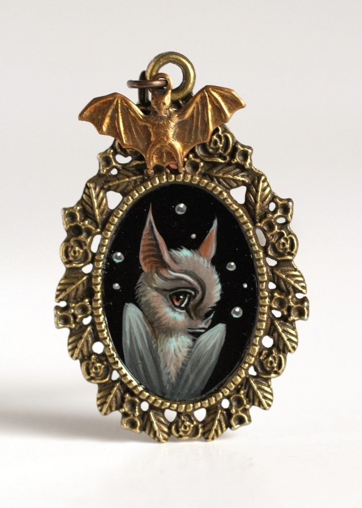 713x1000 Image Of The Shy Bat - Cameo Painting