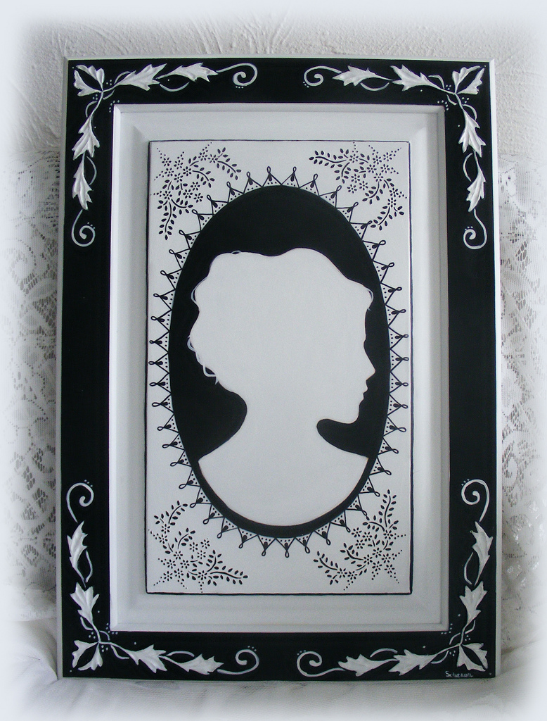 778x1024 Royal Rococo Painting French Victorian Boiserie Panel - Cameo Painting