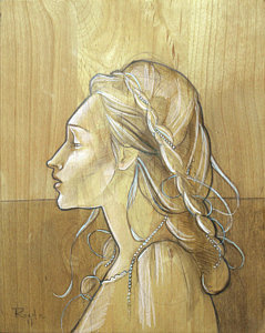 239x300 Cameo Paintings Fine Art America - Cameo Painting