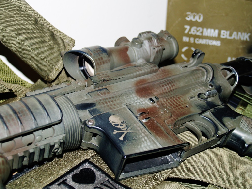 1024x768 How To Paint Your Airsoft Gun - Camo Painting