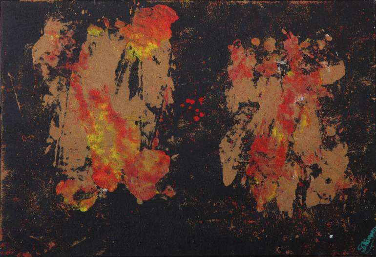 770x526 Saatchi Art Camouflage Painting By Simon Chinnery - Camouflage Painting