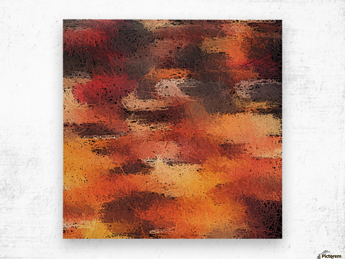 1200x900 Psychedelic Camouflage Painting Abstract Pattern In Brown Orange - Camouflage Painting