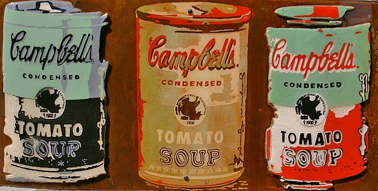 770x390 Saatchi Art Campbell's Soup Painting By Scott Simon - Campbells Soup Painting
