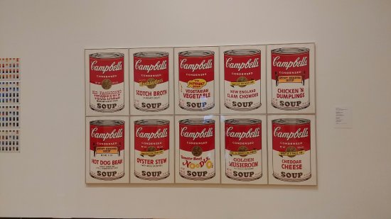 550x309 Andy Warhol's Campbell's Soup Cans - Campbells Soup Painting