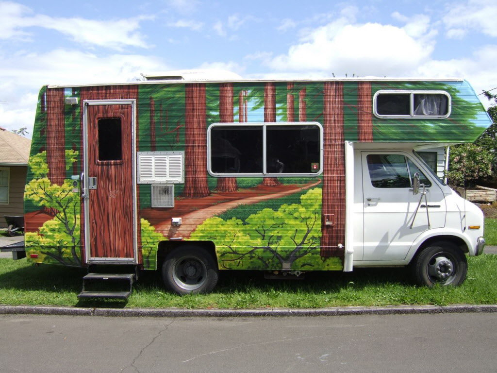 1024x768 Painting Rv Exterior R49 About Remodel Amazing Interior - Camper Painting