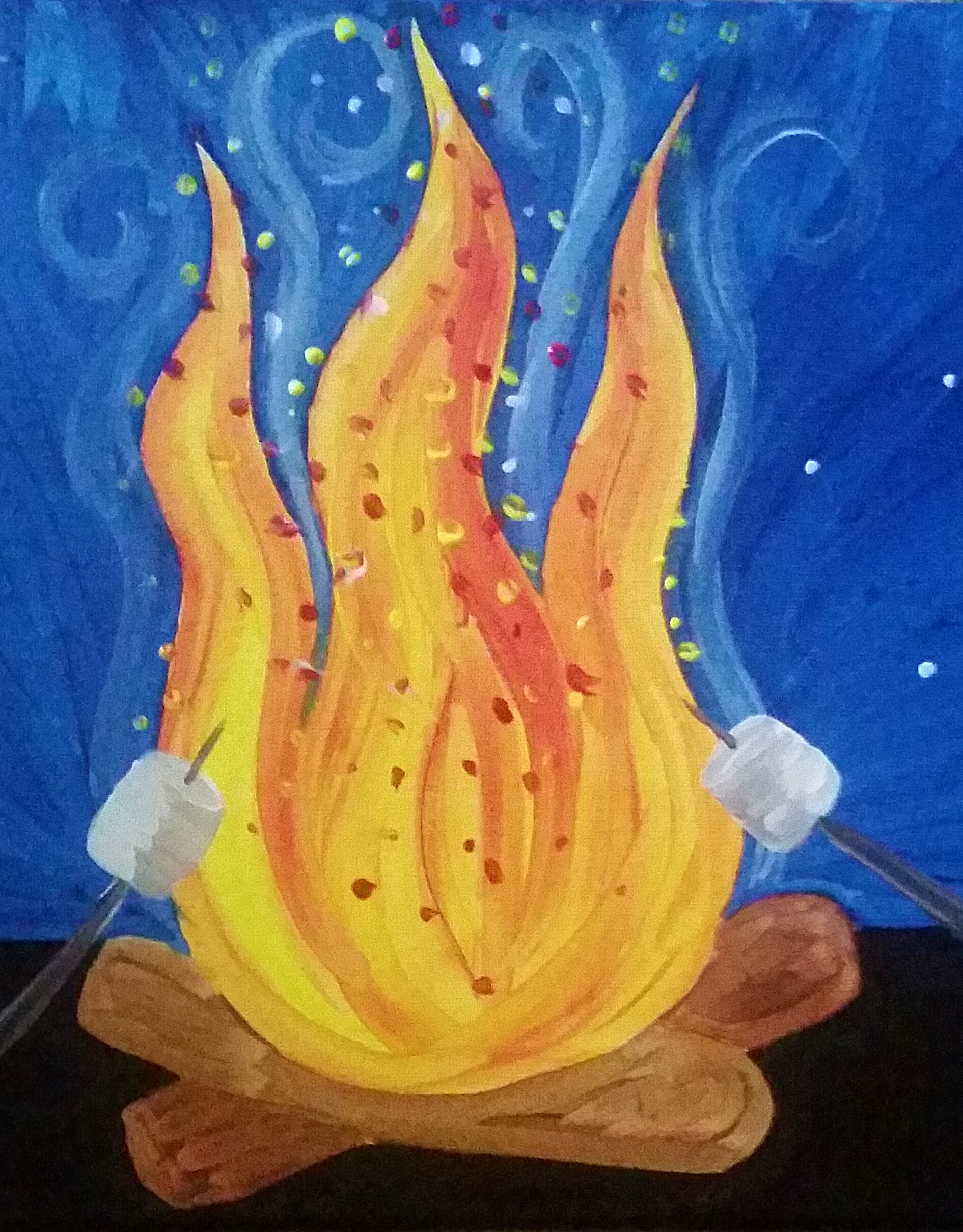 1891x2419 Ardenwald Toasty Campfire Painting Thurs June 9 - Campfire Painting
