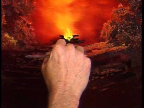 480x360 Bob Ross - Campfire Painting