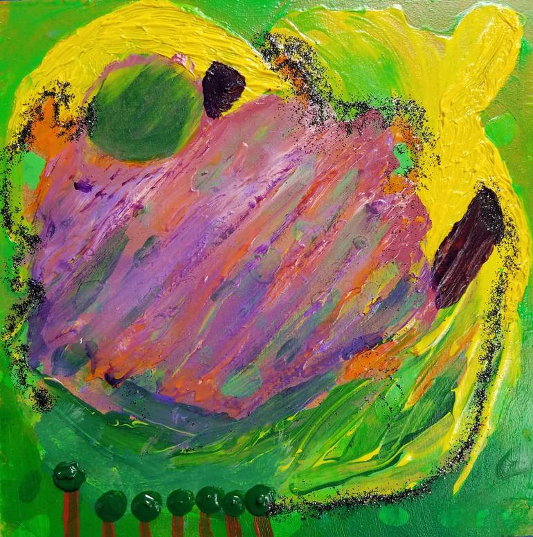 770x775 Saatchi Art Camping Out Painting By Heather Rae Hatton - Camping Painting