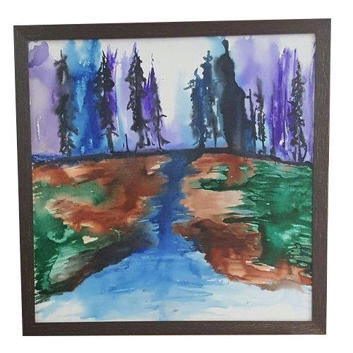500x500 Camping Painting - Camping Painting
