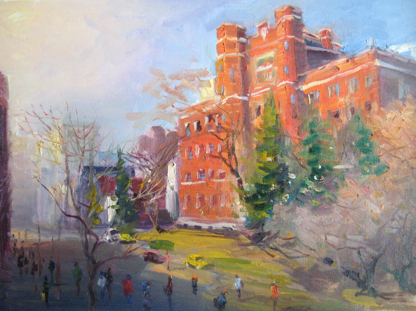 1600x1197 Capturing A Fleeting Moment - Campus Painting