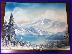 250x187 Original Art On Canvas Bob Ross Original Painting Oil On Canvas - Can I Buy A Bob Ross Original Painting
