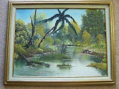 400x300 Bob Ross Original Painting Florida Scene With Coa From Bob Ross - Can I Buy A Bob Ross Original Painting