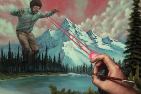 460x307 Portland Gallery Pays Homage To Tv Painter Bob Ross - Can I Buy A Bob Ross Painting