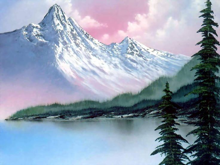 736x552 The 260 Best Bob Ross Paintings Images On Bob Ross - Can I Buy A Bob Ross Painting
