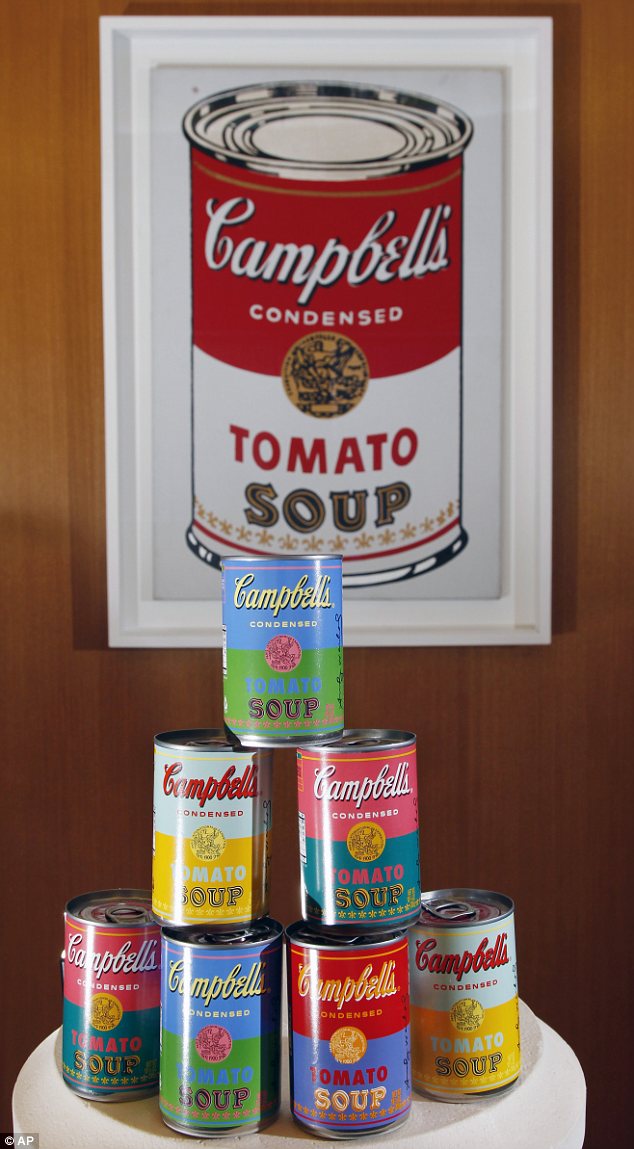 634x1149 Andy Warhol Campbell's Soup To Launch Limited Edition Inspired - Can Of Painting