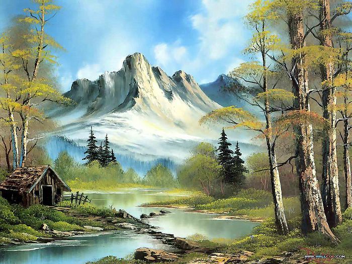 700x525 The 260 Best Bob Ross Paintings Images On Bob Ross - Can You Buy A Bob Ross Painting