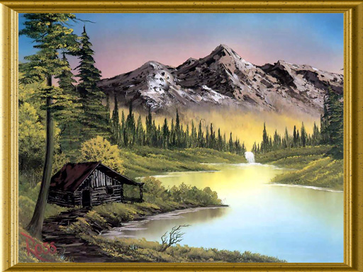512x384 Paint Reading Bee Children's Blog - Can You Buy A Bob Ross Painting