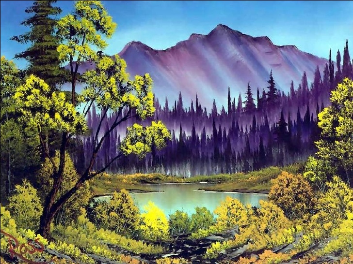 728x546 Bob Ross Paintings - Can You Buy A Bob Ross Painting