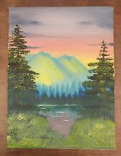 174x225 Landscape Original Art Paintings Bob Ross Ebay - Can You Buy Original Bob Ross Painting