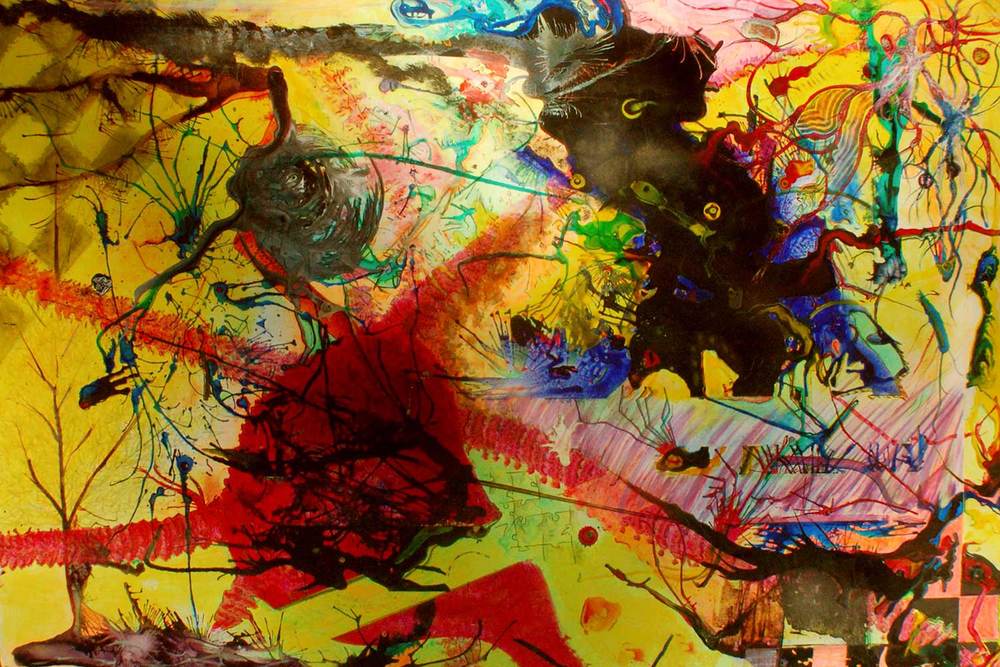 1000x667 Cancer Brian Moss Art - Cancer Painting