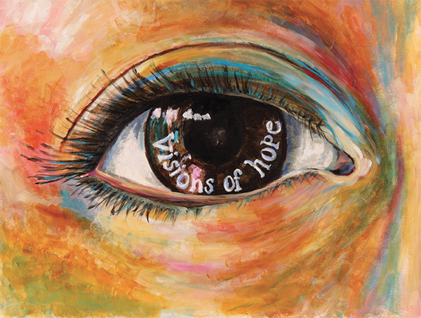 600x454 Art And Cancer Journey - Cancer Painting