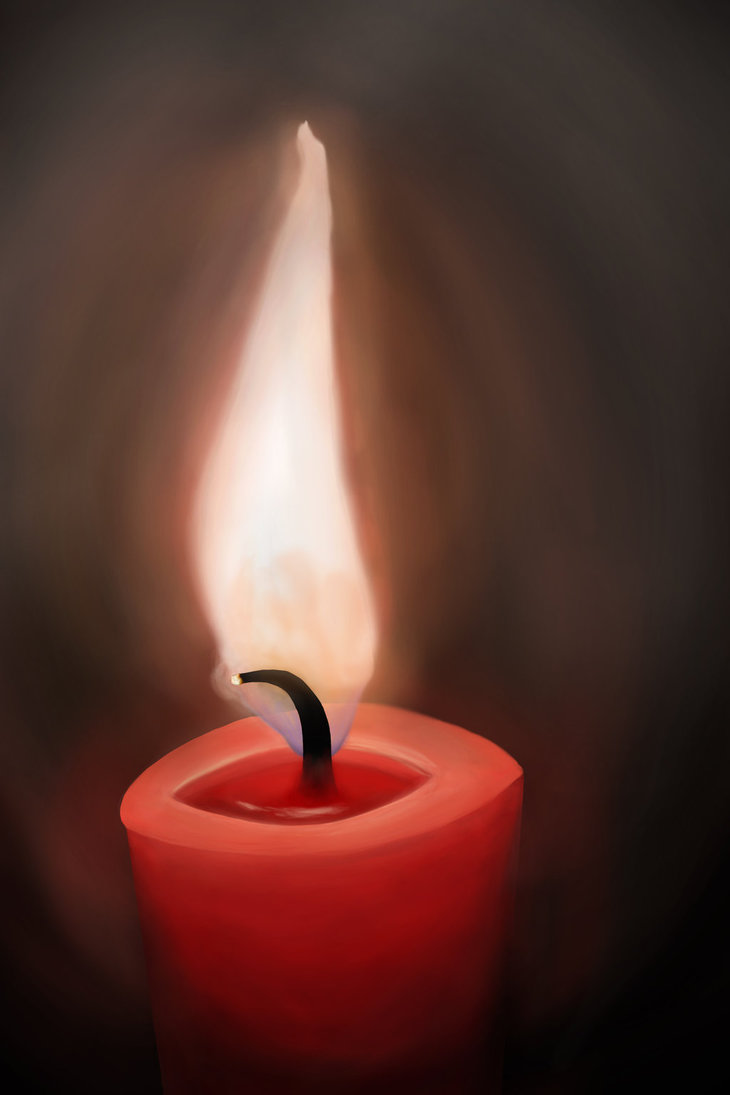 730x1095 Candle Speed Painting. By Marazzo - Candle Painting