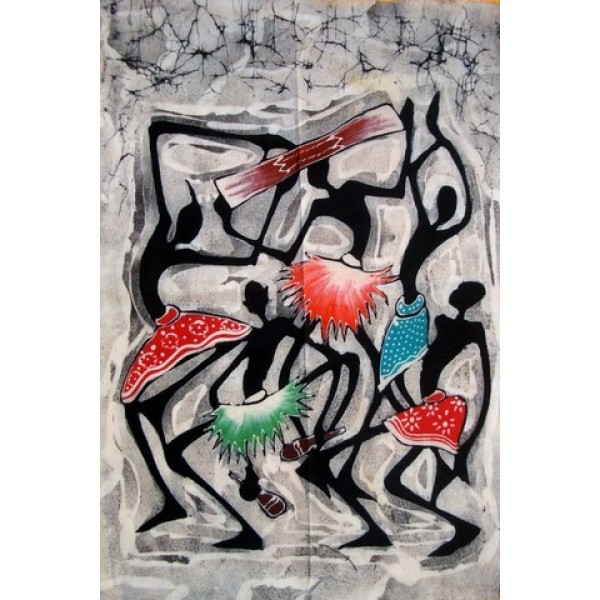 600x600 Happy Times African Candle Wax Batik - Candle Wax Painting