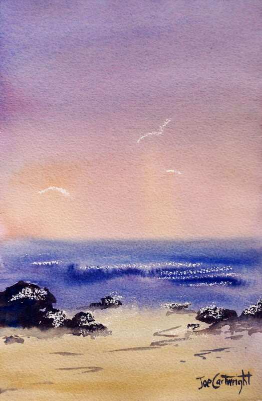 523x800 Simple Watercolor Painting Using Candle Wax - Candle Wax Painting