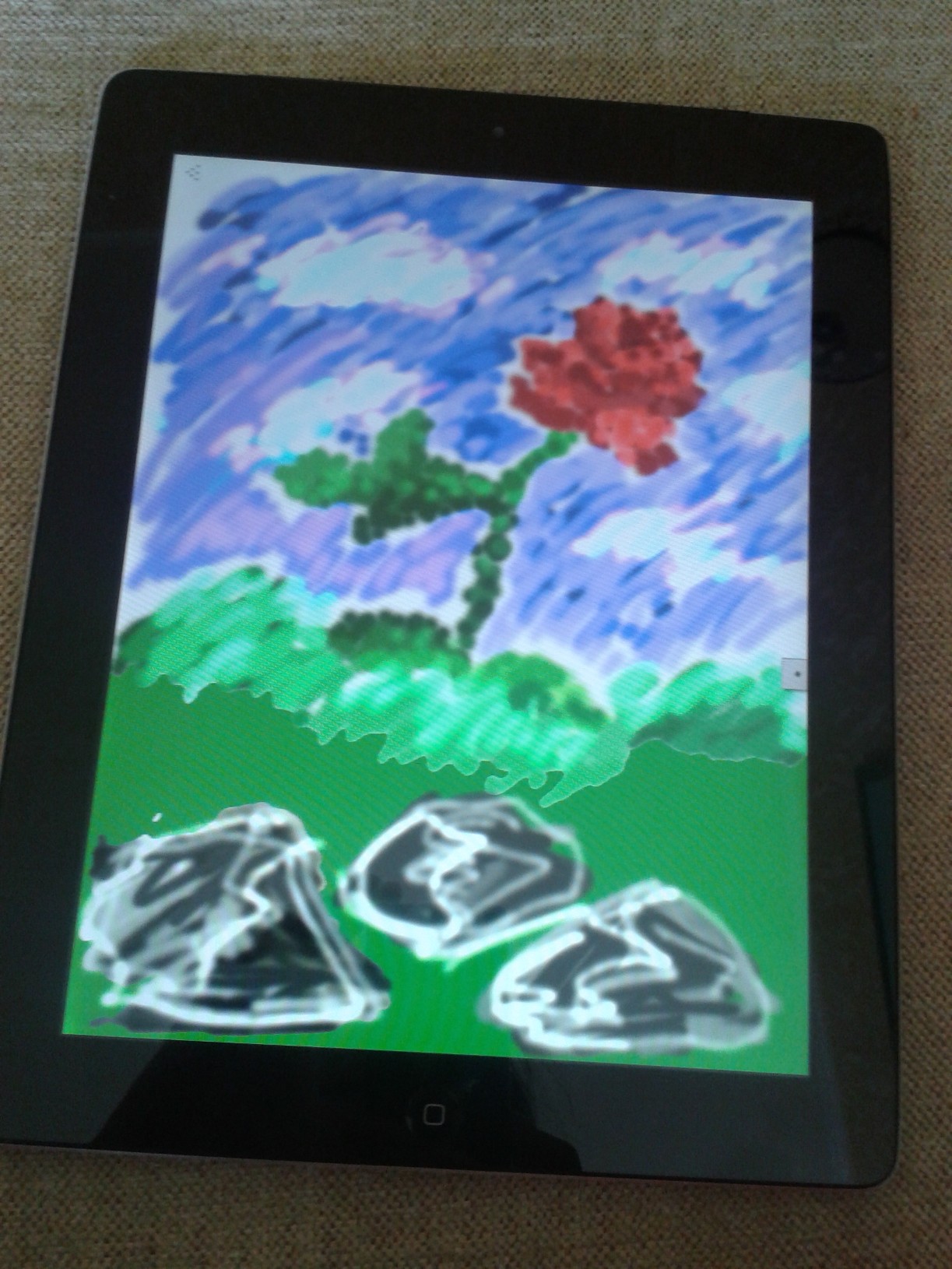 1223x1630 Some Most Popular Non Traditional Painting Techniques - Candle Wax Painting