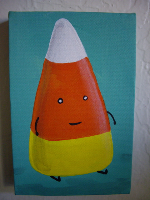 480x640 Blog Archive Food Art Friday Candy Corn By Dan Goodsell - Candy Corn Painting