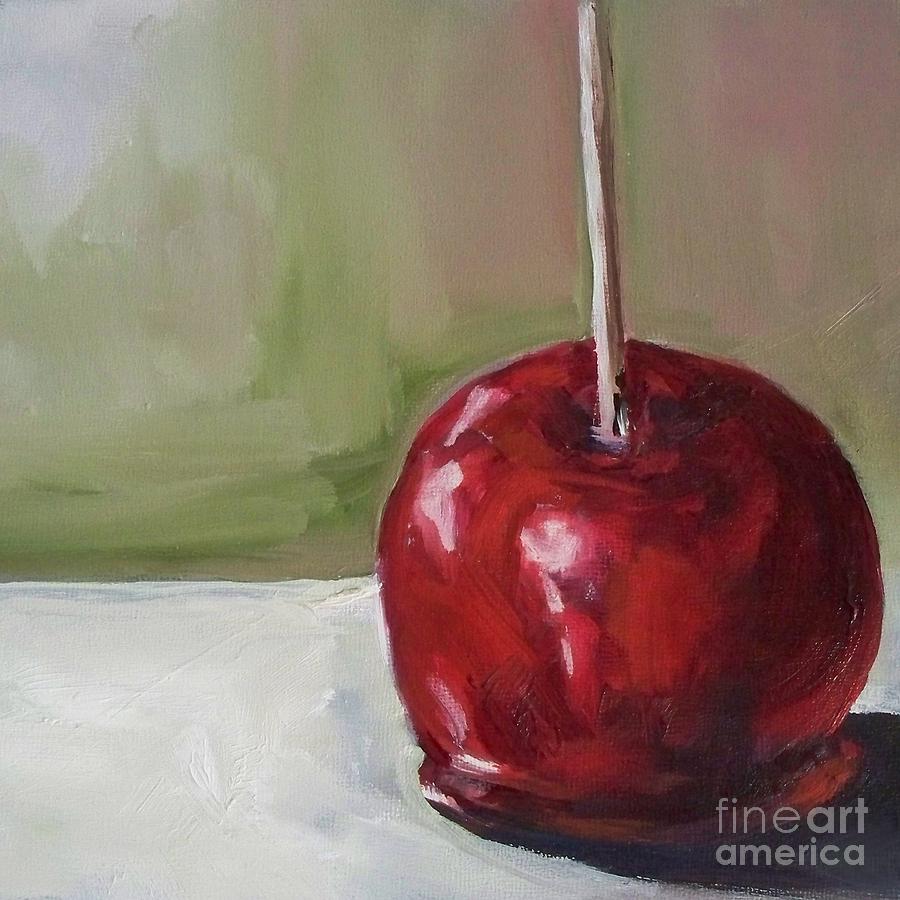 900x900 Candy Apple Painting By Kristine Kainer - Candy Painting