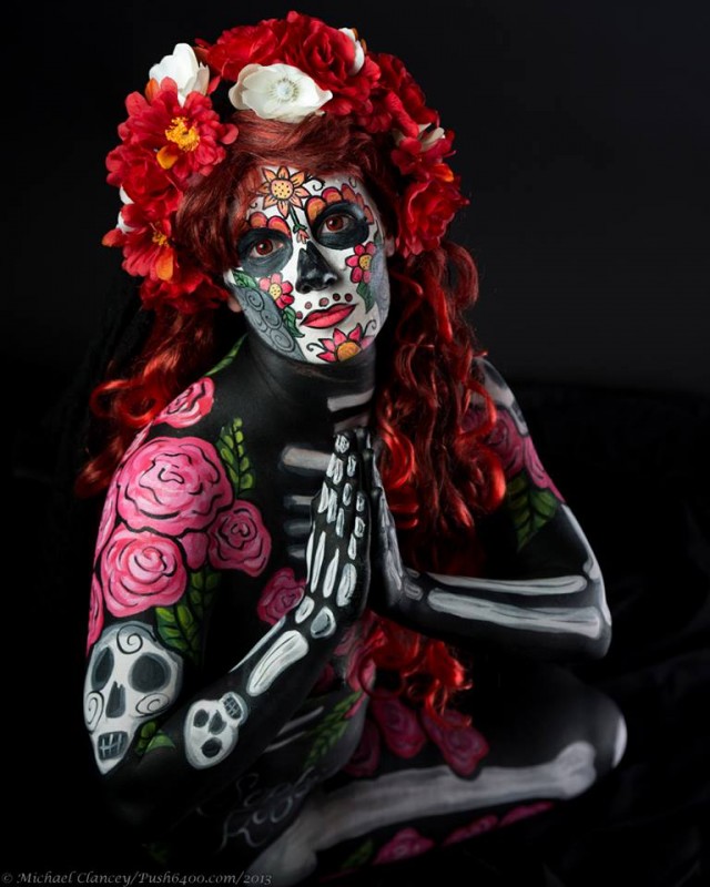 640x800 Sugar Skull Face Paint Archives - Candy Skull Painting