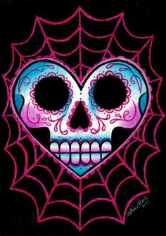 236x335 The 92 Best Sugar Skulls! Images On Sugar Skull, Sugar - Candy Skull Painting