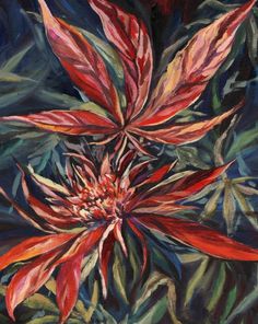 236x296 Cannabis Painting - Cannabis Painting