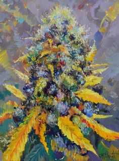 236x319 Marijuana Art Weed Inspired Art Drawing Ideas - Cannabis Painting