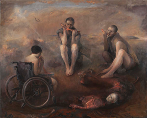 300x241 Cannibals (Painting) - Cannibal Painting
