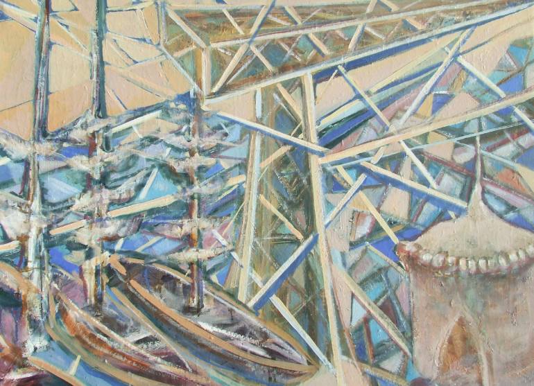 770x557 Saatchi Art Glascape Painting By Val Cannon - Cannon Painting