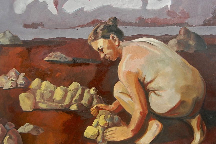 865x577 Student Exhibition Loose Canon Opening - Canon Painting