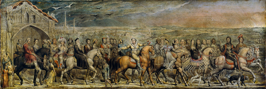 850x286 Filewilliam Blake - Canterbury Tales Painting